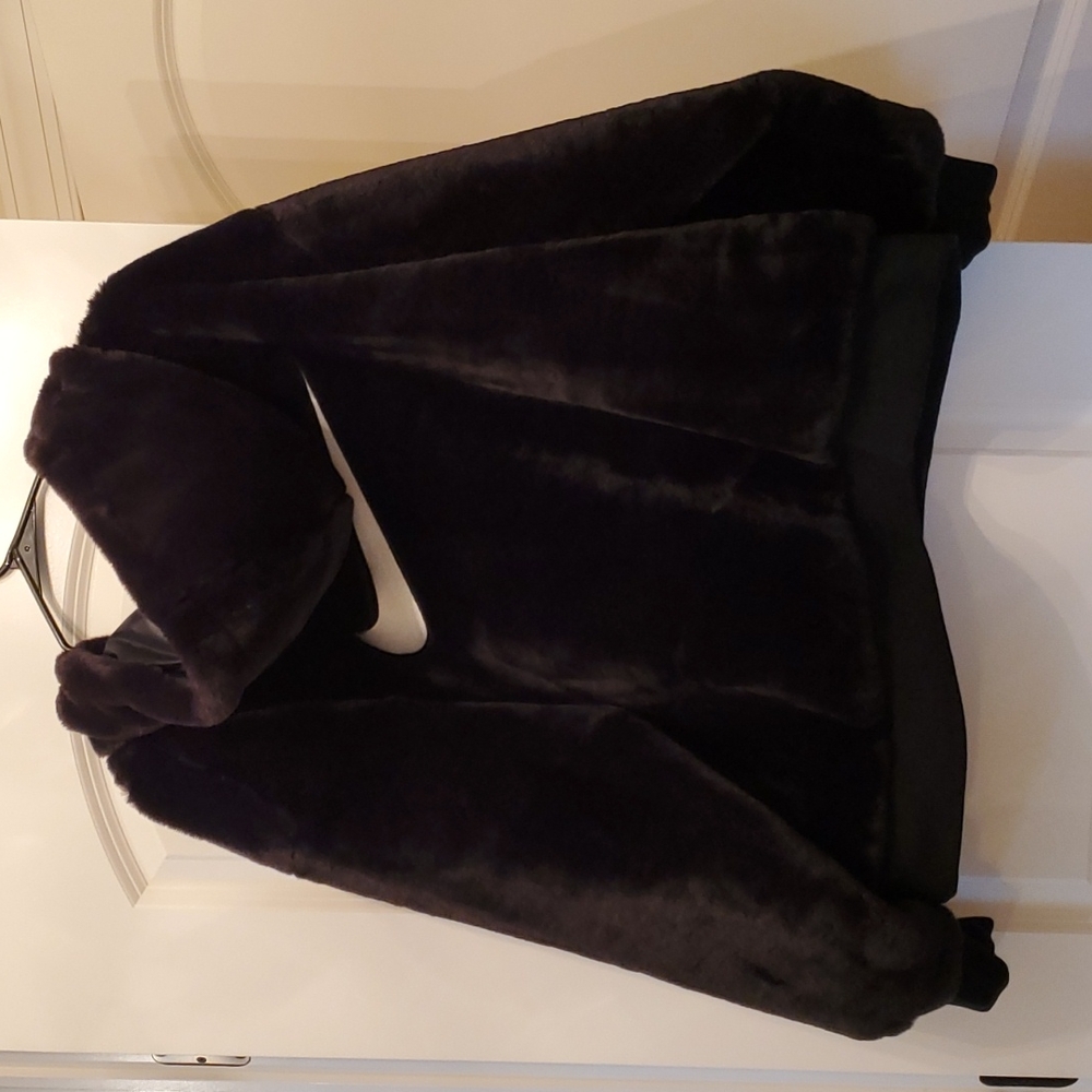 BRAND NEW NEVER WORN Faux Fur Nike Coat